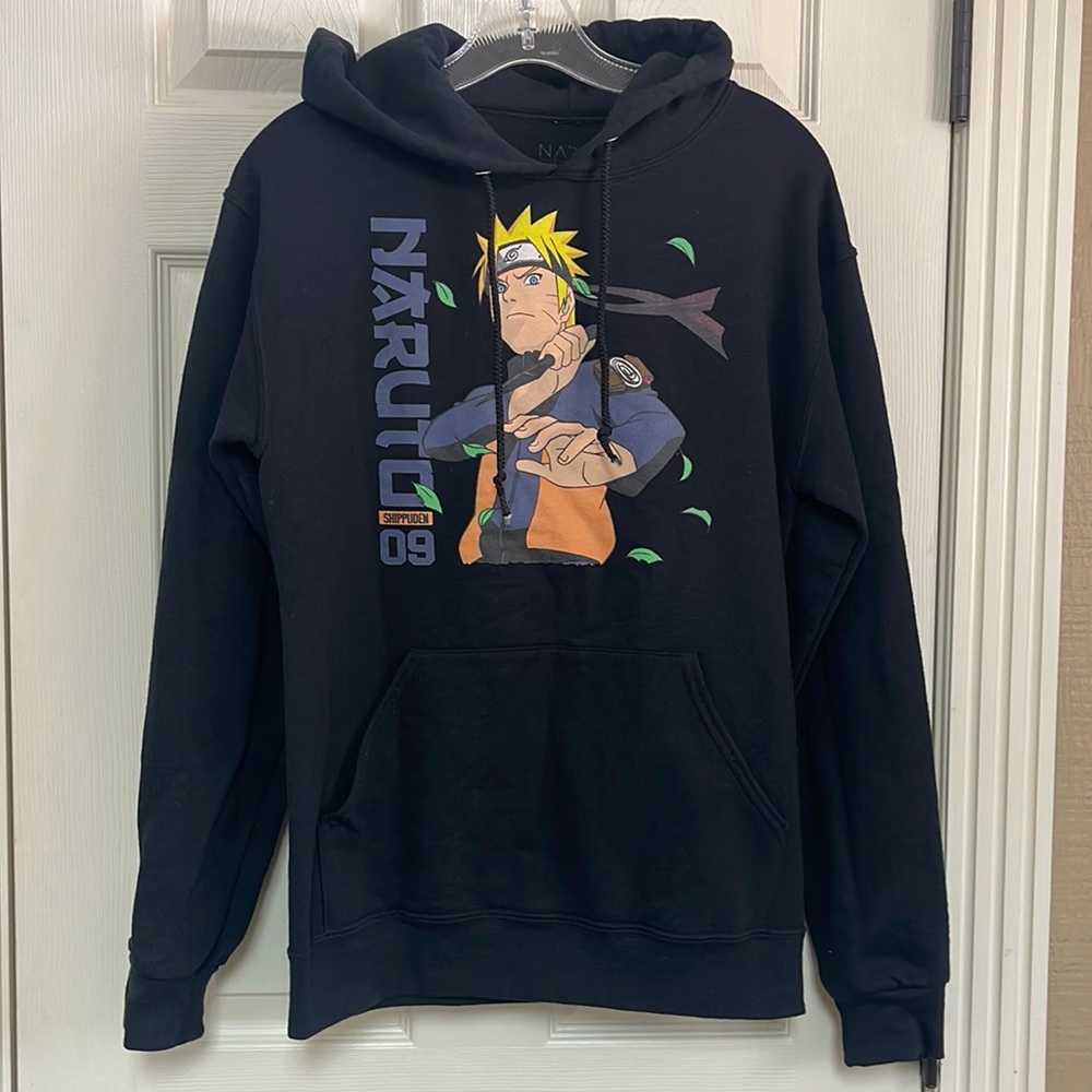Naruto Shippuden hoodie sweatshirt. Size small.